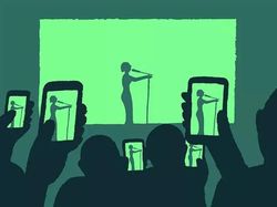 Ilustrasi Menohok Manusia Kecanduan Teknologi