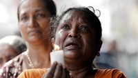 Pemerintah Sri Lanka telah menetapkan hari berkabung nasional sepanjang Selasa (23/4) waktu setempat. Dinuka Liyanawatte/Reuters.