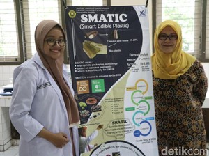Kreatif, Singkong Disulap Mahasiswa Universitas Jember Ini Jadi Bioplastik