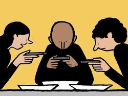 Ilustrasi Menohok Manusia Kecanduan Teknologi