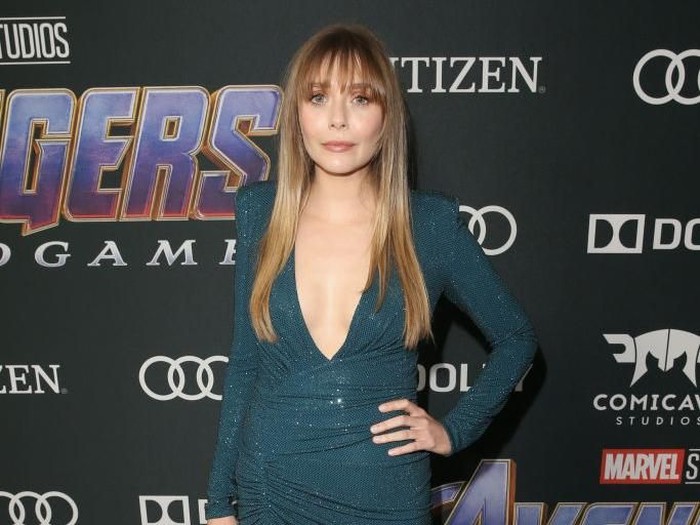 LOS ANGELES, CA - APRIL 22:  Elizabeth Olsen attends the Los Angeles World Premiere of Marvel Studios Avengers: Endgame at the Los Angeles Convention Center on April 23, 2019 in Los Angeles, California.  (Photo by Jesse Grant/Getty Images for Disney)