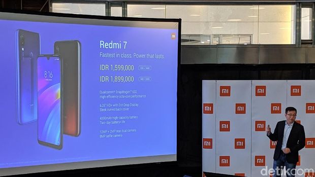 Redmi 7 Resmi Dirilis di Indonesia, Ini Harganya