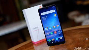 Redmi 7 punya kamera depan berukuran 8MP. (Foto: detikINET/Adi Fida Rahman)
