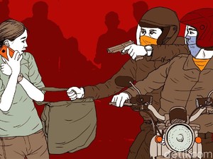 Serangan Tiba-tiba Rampok di Bekasi Gondol Duit Puluhan Juta