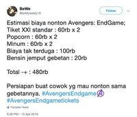 Besok Avengers: Endgame Tayang, Ini Cuitan Lucu Para Netizen