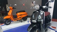 Lambretta diimpor utuh dari Vietnam. Pemesanan Lambretta resmi dibuka hari ini, dan siap mengaspal pada Agustus 2019, ujar Marketing Manager PT SMI, Adrianus Donny.  Foto: Ridwan/detikOto