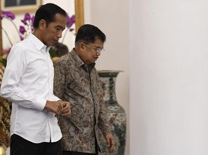 Jokowi Ngevlog Bareng JK, Ngobrol soal Lebaran hingga Cucu