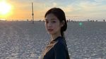 Foto: Adu Cantik Pantai Santa Monica dengan Personal Blackpink