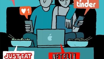 Serba online. Foto: Jean Jullien