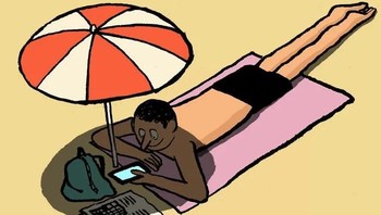 Apakah kamu seperti ini juga? Foto: Jean Jullien