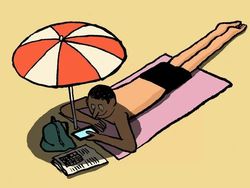 Ilustrasi Menohok Manusia Kecanduan Teknologi