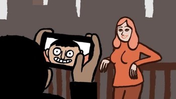 Jullien adalah ilustrator asal Prancis.  Foto: Jean Jullien