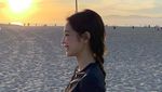 Foto: Adu Cantik Pantai Santa Monica dengan Personal Blackpink