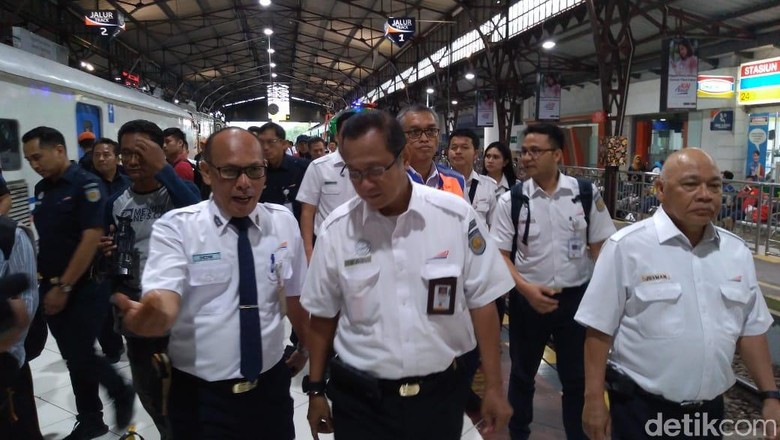 Mudik 2019, Dirut KAI Cek Jalur Kereta Api di Purwokerto Mudik 2019, Dirut KAI Cek Jalur Kereta Api di Purwokerto