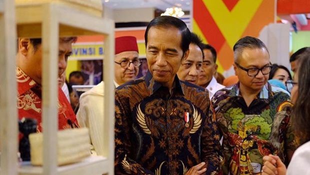 Jokowi Bicara Potensi Industri Kerajinan Tangan di INACRAFT