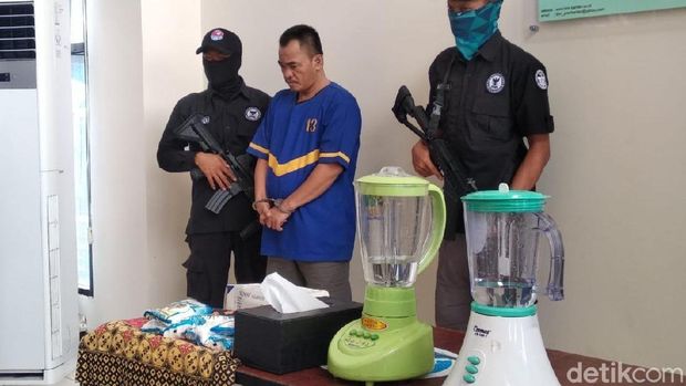  BNN Banten menangkap pria berinisial MH alias F (48) 