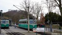 Kereta Drachenfelsbahn (Wahyu Setyo/detikcom)