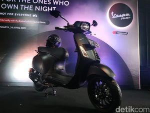 Vespa Sprint Notte 150 Akhirnya Masuk Indonesia