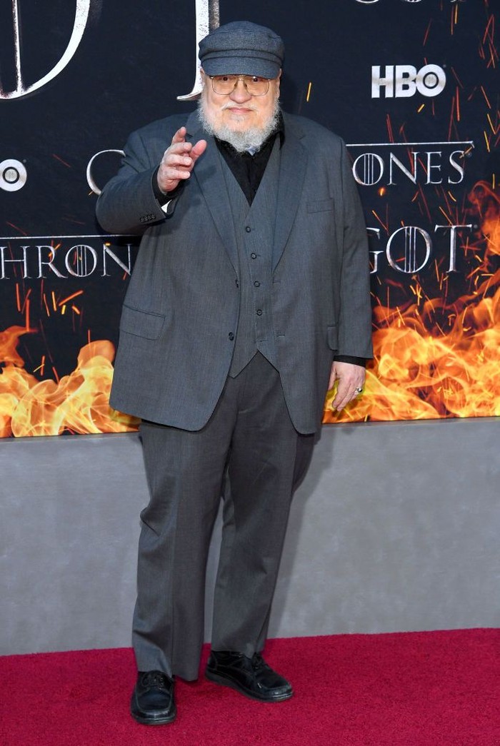 Penulis Game of Thrones George RR Martin LOS ANGELES, CA - SEPTEMBER 17: George R. R. Martin arrives at HBOs Post Emmy Awards Reception at the Plaza at the Pacific Design Center on September 17, 2018 in Los Angeles, California. (Photo by Emma McIntyre/Getty Images)