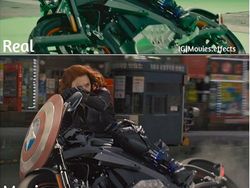 Sebelum dan Setelah Jagoan Avengers Dipoles Teknologi CGI