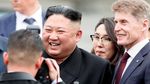 Ekspresi Kim Jong Un Saat Tiba di Rusia Untuk Bertemu Putin