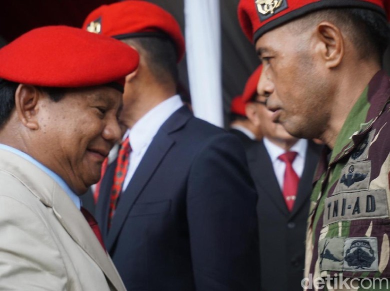 Hadiri HUT Kopassus, Prabowo: Ingat Masa Muda, Masa Masih Agak Kurus Hadiri HUT Kopassus, Prabowo: Ingat Masa Muda, Masa Masih Agak Kurus
