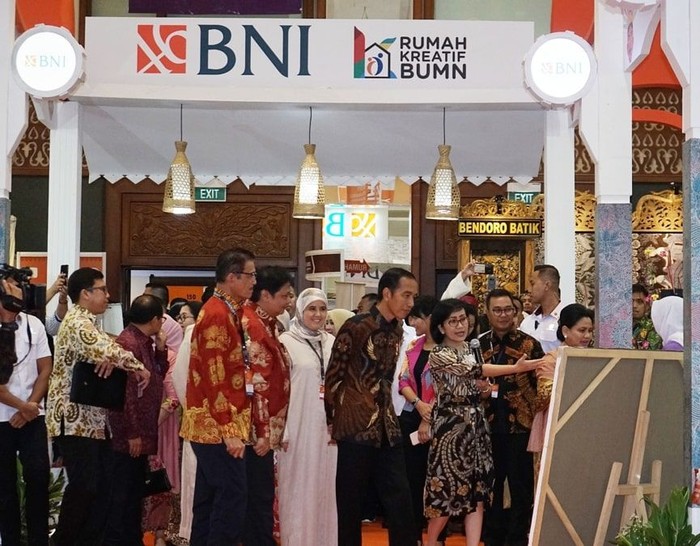 Perluas Pasar, 10 Pengusaha RKB Binaan BNI Diajak ke Inacraft 2019