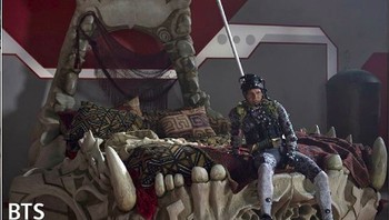 Adegan Hulk dengan Thor aslinya begini. (Foto: Instagram/movies.effects)