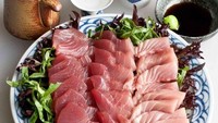 Tuna sirip biru atau bluefin tuna biasanya dijual di pelelangan ikan di Jepang. Rekor tertinggi untuk harga tuna ini sekitar Rp 2,4 miliar per ekornya.  Foto: istimewa