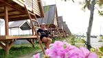 Foto: Taman Panda yang Isinya Rumah Adat Bima