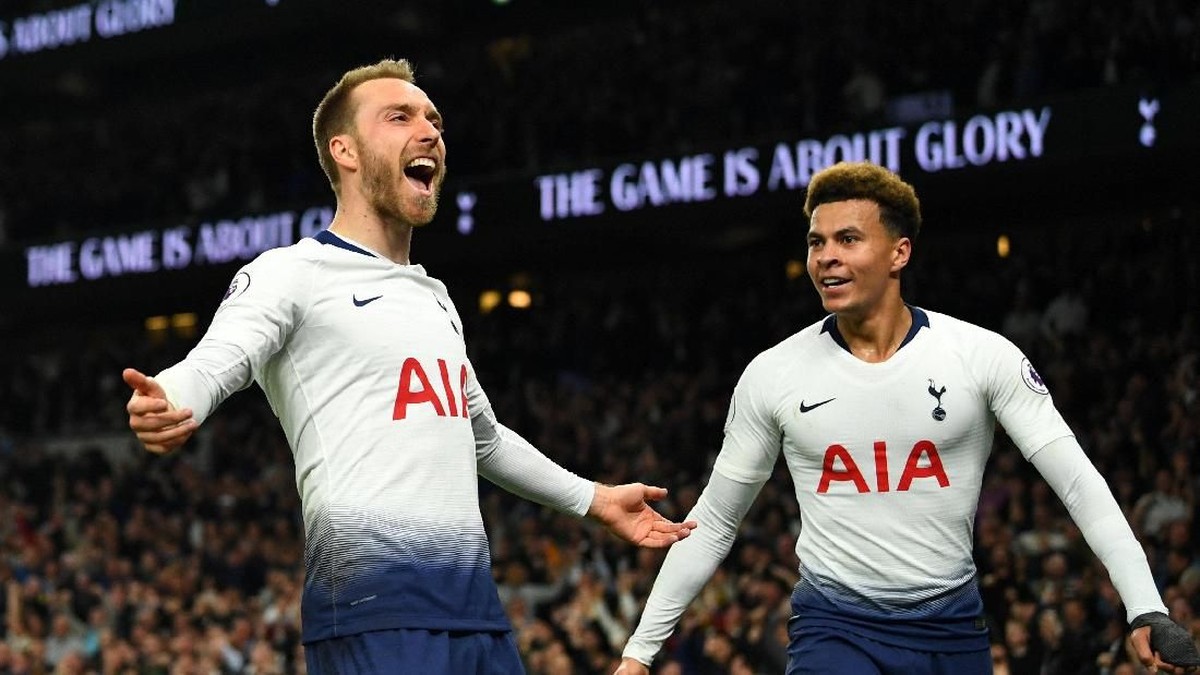 Pemain Tottenham Hotspur, Christian Eriksen. (Foto: Dylan Martinez/Reuters)