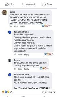 Boikot Nasi Padang Viral, Netizen Ragu Bisa Berpaling dari Nasi Padang
