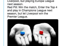 Meme Fans Liverpool Terpaksa Dukung Manchester United