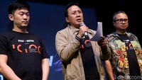 Bekraf berkolaborasi dengan 88rising untuk mencari talenta baru di industri musik tanah air di di Jakarta, Rabu (24/4/2019).