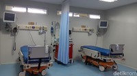 Begini penampakan ruang ICU di RSUD Bali Mandala. Rencananya, di tahun 2025 RSUD Bali Mandara akan menjelma menjadi rumah sakit kelas dunia. Foto: Aisyah/detikHealth