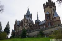 Schloss Drachenburg yang megah (Wahyu Setyo/detikcom)