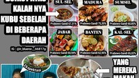 Isu boikot nasi Padang juga dijadikan bahan kubu 02. Mereka mengatakan pendukung kubu 01 hanya makan nasi plus telur dadar padahal membayangkan nasi Padang yang nikmat. Foto: Twitter