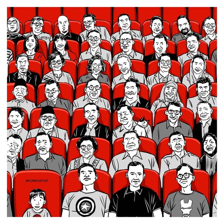 Bertarung di Pilpres, Jokowi dan Prabowo Bersatu di Avengers: Endgame Bertarung di Pilpres, Jokowi dan Prabowo Bersatu di Avengers: Endgame