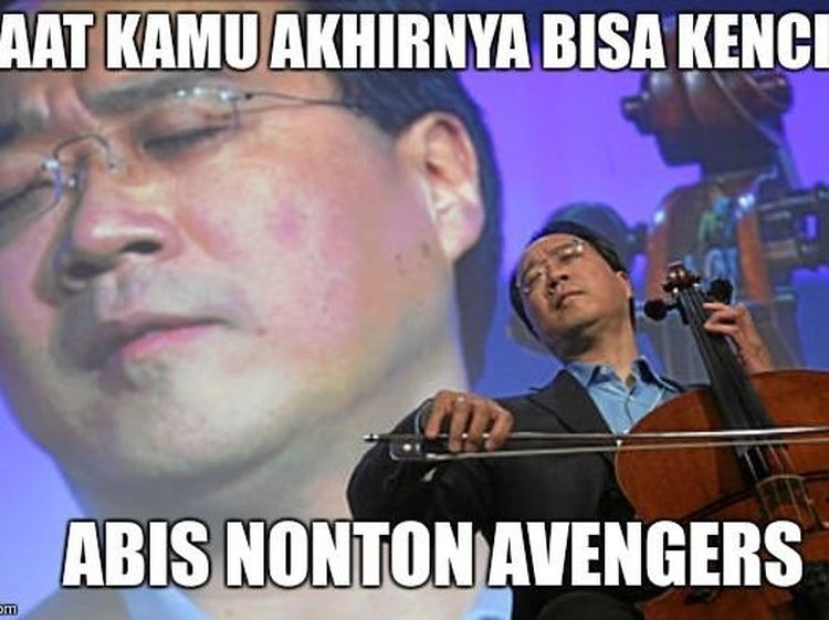 Deretan Meme Kocak Menahan Kencing Saat Nonton Avengers: Endgame