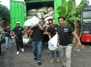 Polisi Tangkap Kakak-Adik Pemilik 5 Karung Sabu dalam Truk
