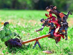 Kelakuan Kocak Sehari-hari Para Superhero Avengers Mini