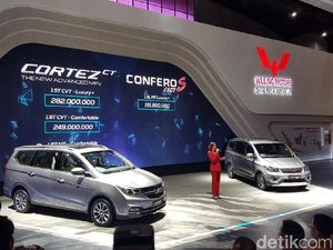 Wuling Rilis Harga Confero Transmisi Bebek dan Cortez Turbo