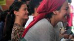 Atiqah Semringah Banget Di Persidangan Ratna Sarumpaet