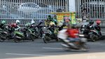 Ojol Sampai PKL Duduki Jalan Gajah Mada