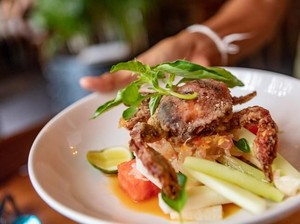Kress! Lemburi Bercangkang Lunak Jadi Favorit Pencinta Kepiting