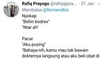Kocaknya Jawaban Bucin Saat Disuruh Beli Gas hingga Kecap