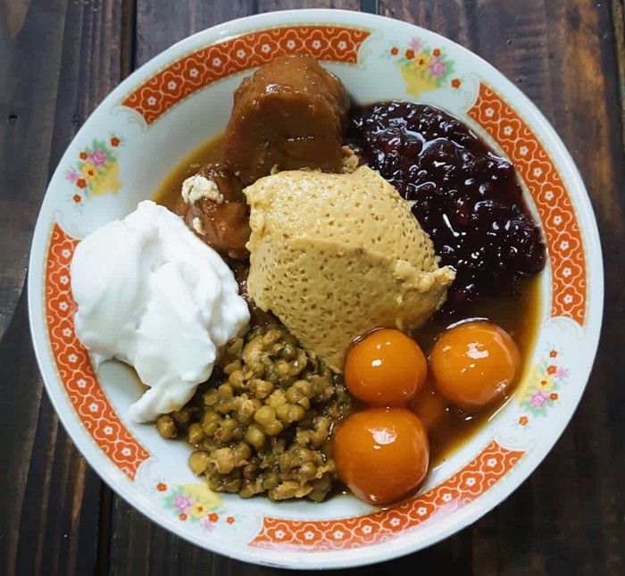 bubur kampiun untuk sarapan