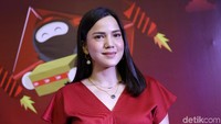 Alice Norin saat ditemui di kawasan Cipete, Jakarta Selatan pada Rabu (24/4). Pool/Palevi S/detikFoto.