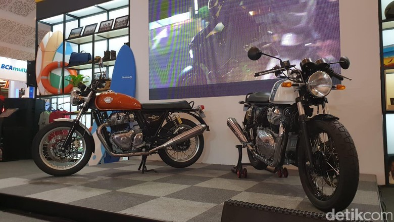Royal Enfield GT 650 Twin dan Interceptor INT 650 Twin Foto: Luthfi Anshori/detikOto Royal Enfield GT 650 Twin dan Interceptor INT 650 Twin Foto: Luthfi Anshori/detikOto