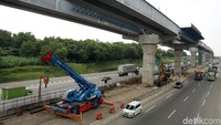 Sebagai informasi, tol Japek Elevated perkembangannya sudah mencapai 71%. Namun, untuk fungsional atau bisa digunakan harus mencapai 93%.